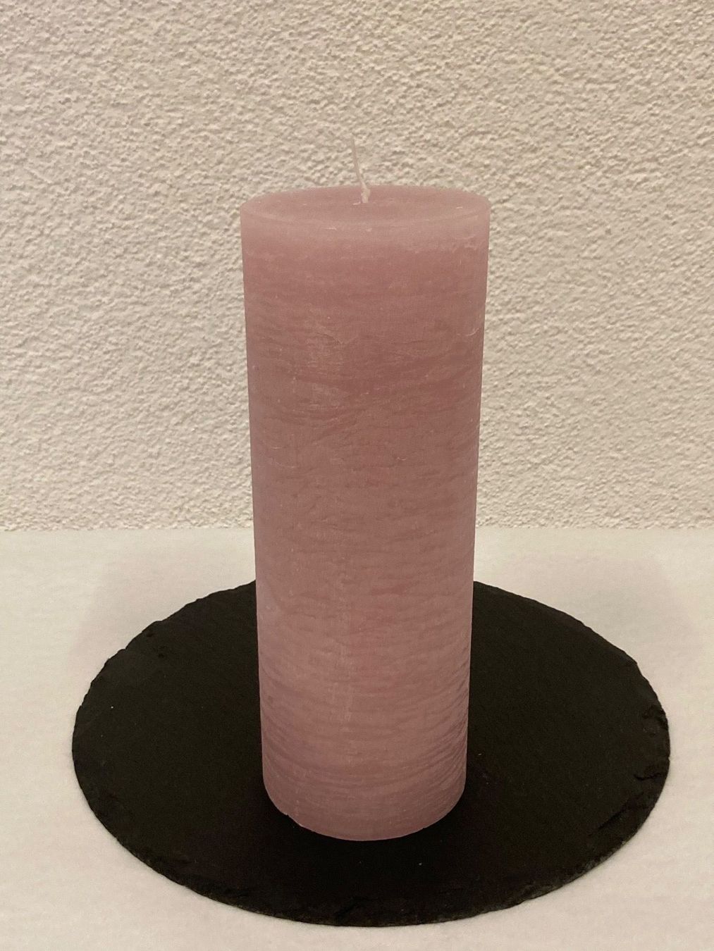 Candele: Kerze 8 x 22 cm, altrosa rustic, ca.950g – Nuovo (secondo la descrizione) da Neuenhof venduto da jorogo 2