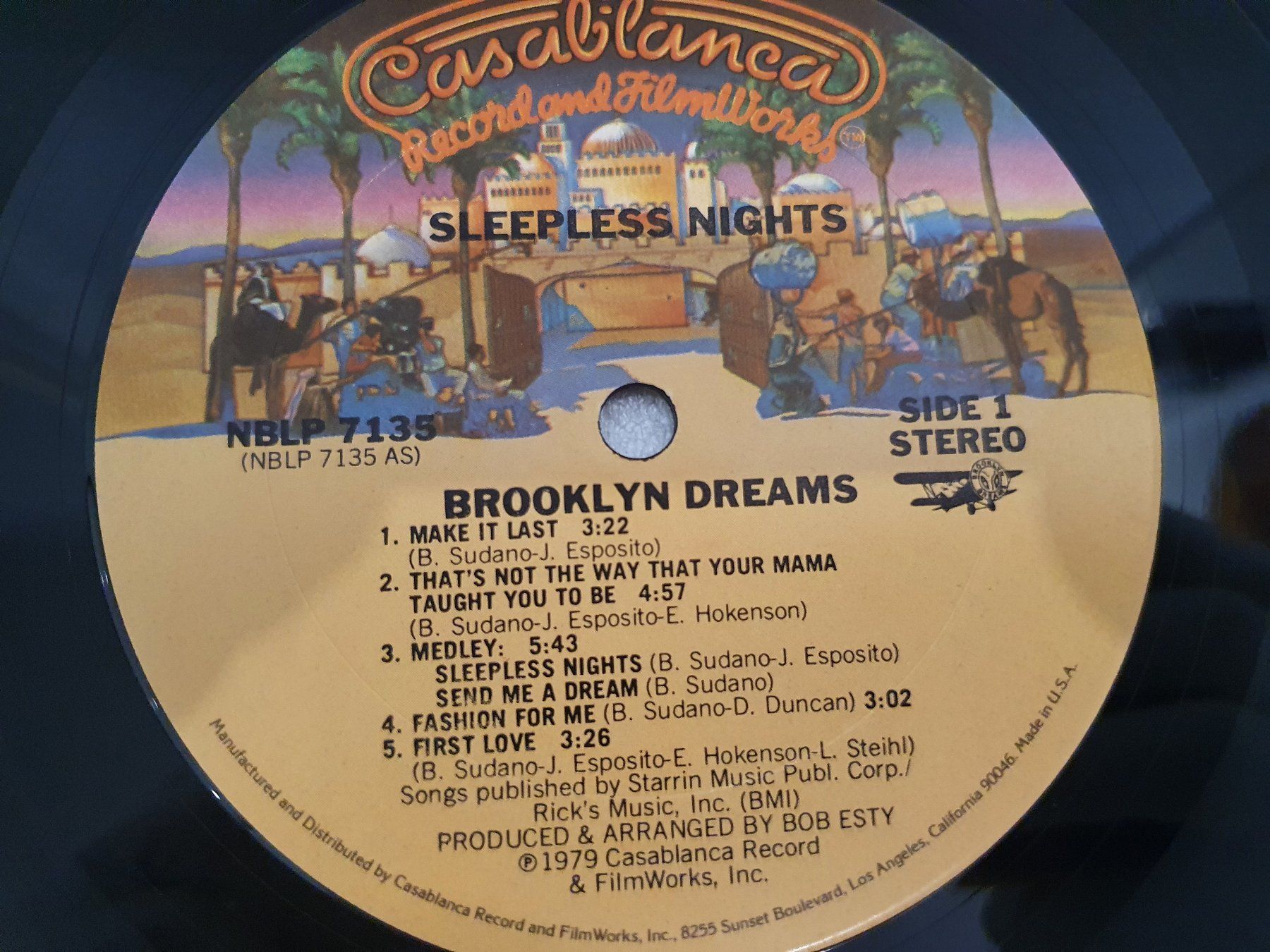 Dischi in vinile: Brooklyn Dreams – Sleepless Nights – Usato da Uster venduto da Vinyl-Leidenschaft 7