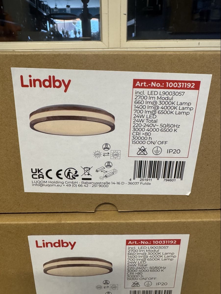 Lampadari & plafoniere: Lindby Deckenleuchte LED neu 2 stk. – Nuovo (secondo la descrizione) da Schlieren venduto da Freundlich02 3