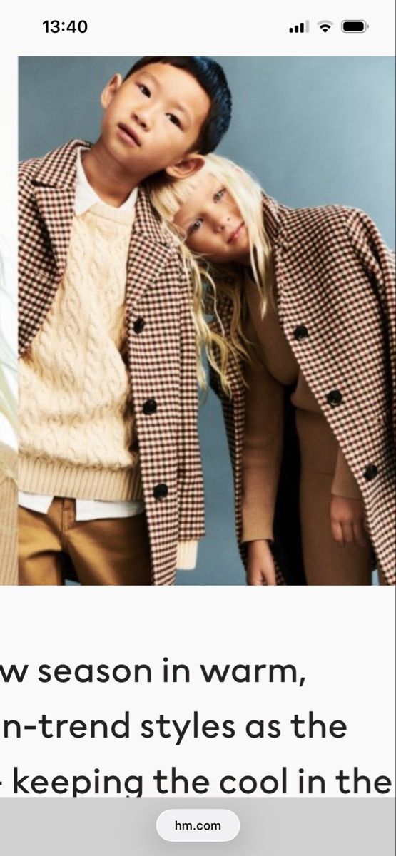 H&M Cappotti: Karierter Mantel 140 neu – Nuovo (secondo la descrizione) da Zürich venduto da panka01