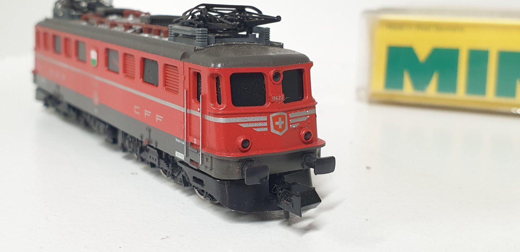 Trix Modellini di ferrovie: Minitrix Spur N SBB Ae6/6 12968 – Usato da Geroldswil venduto da TopTrain54 6