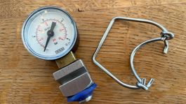 Druckmessgerät (Manometer) für Bügelflaschen