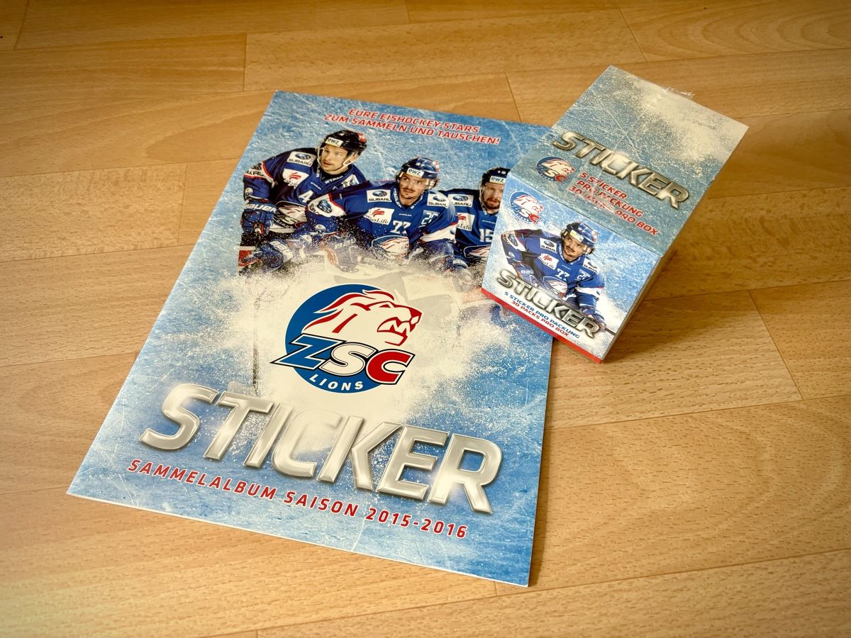 Carte collezionabili: ZSC Stickerheft / Box 2015 2016 evtl: Malgin, Matthews etc. – Nuovo (secondo la descrizione) da Wädenswil venduto da niamiam 4