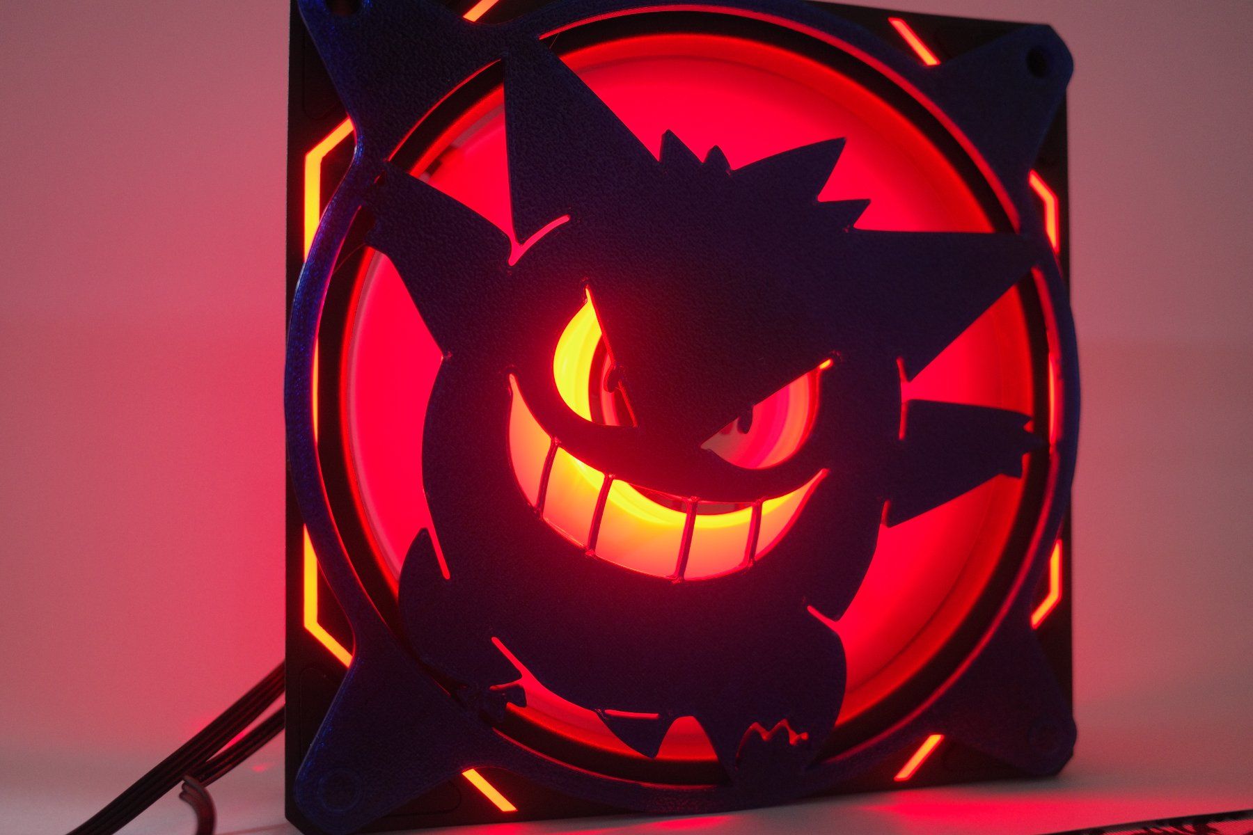 PC: Pokemon, Gengar, Fan Cover PC Lüfterabdeckung – Nuovo e nell'imballaggio originale da Andhausen venduto da Nydegger-PC-GmbH