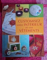 Livre Customisez votre intérieur et vos vêtements, neuf
