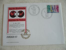 1987 50 Jahre Tag der Briefmarke, Zurzach