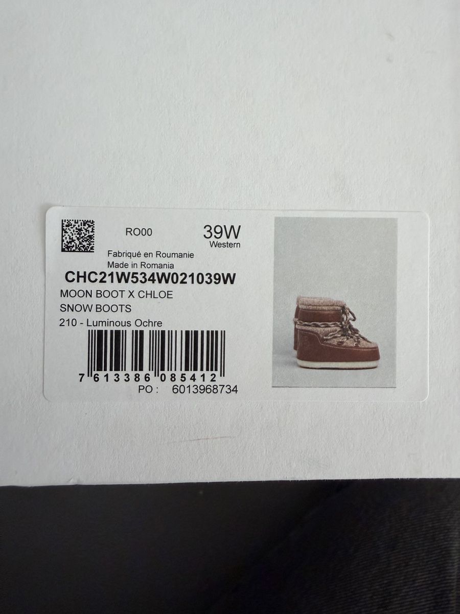 Moon Boot Scarpe da donna: CHLOÉ x MOONBOOT NEW – Nuovo e nell'imballaggio originale da Steinhausen venduto da Stylelene14 4