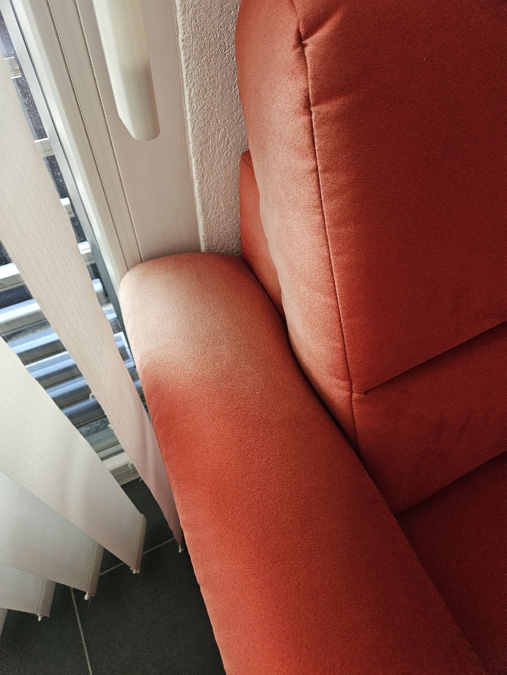 Livique Divani: Ecksofa rot Stoff guter, gebrauchter Zustand – Usato da Untervaz venduto da mareco01 2