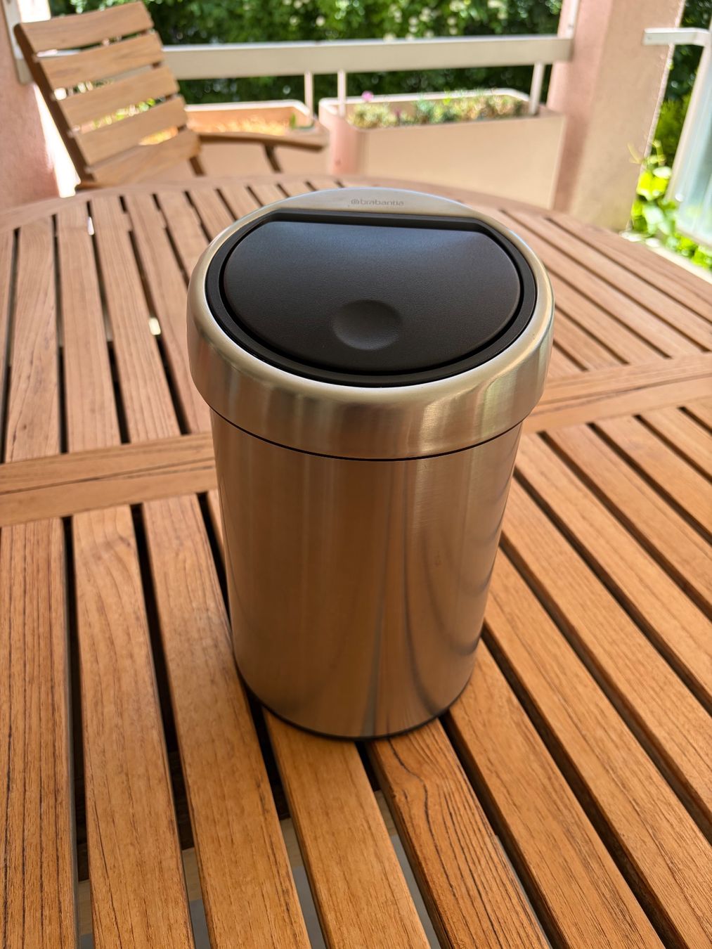 Brabantia Cestini per rifiuti: Brabantia Badezimmer 3 L Touch Bin – Usato da Adliswil venduto da gbehets