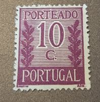 Portugal 1955 Porto fällig alte briefmarke