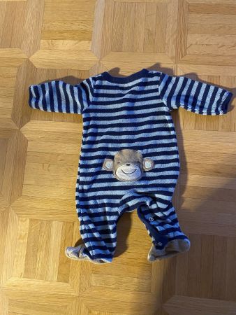 NEWBORN Baby Pyjama mit Affe Gr. 56