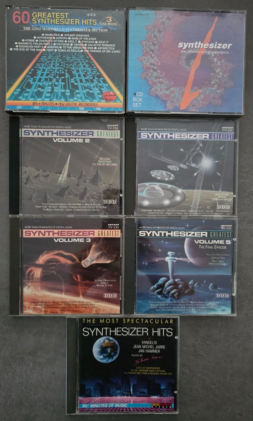 CD: Synthesizer CD's – Usato da Unterkulm venduto da Chaplyn2018