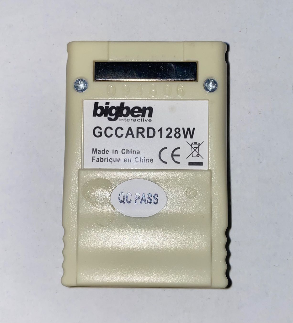 Memory Units & Memory Cards: bigben Memory Card GameCube – Gebraucht aus Herisau von Seyashop1 1