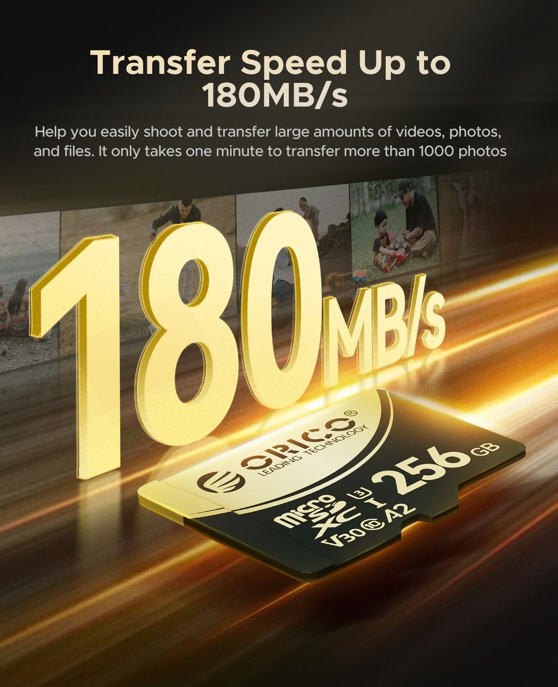 Schede di memoria: Orico Micro SD Speicherkarte 512GB - 180MB/s – Nuovo e nell'imballaggio originale da Romanshorn venduto da pfimex 1