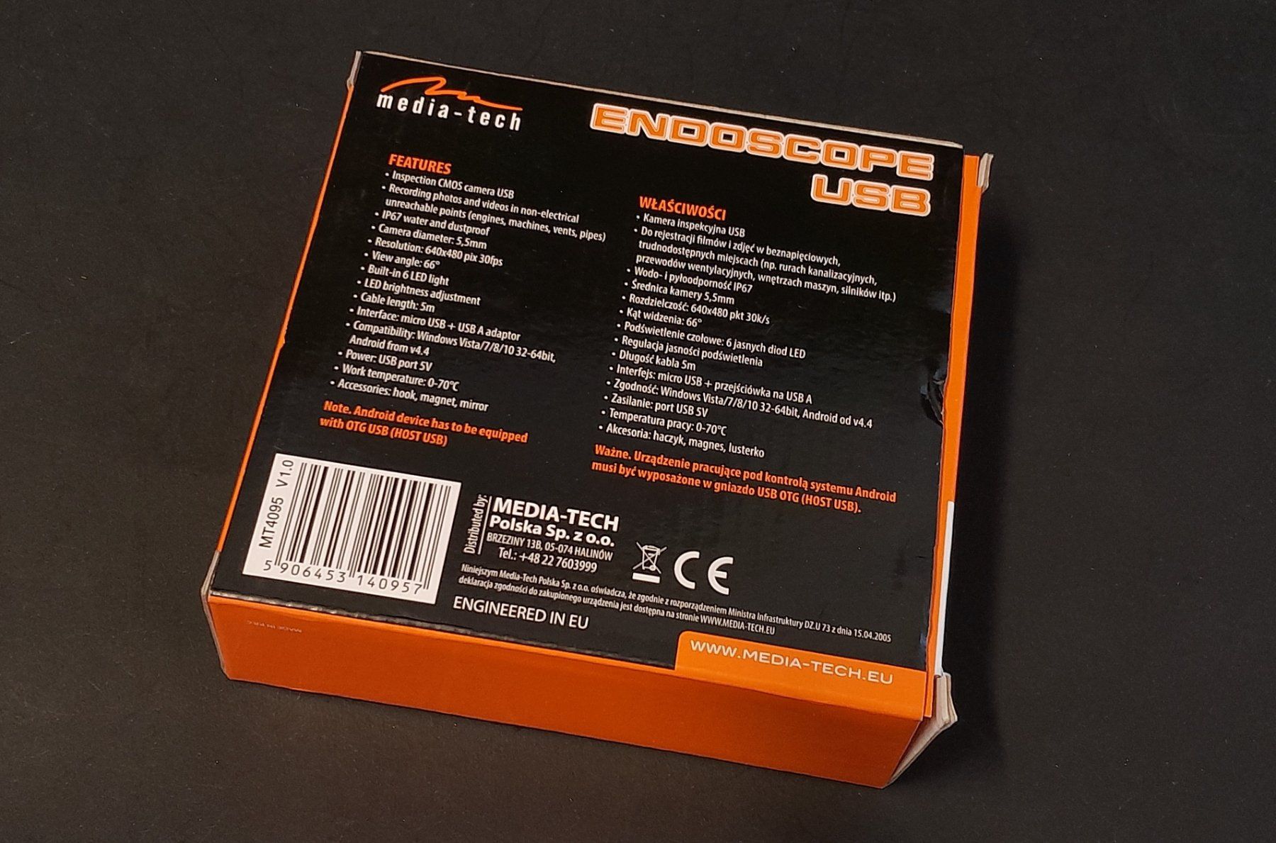 Sonstiges für Büro & Gewerbe: MEDIA-TECH Endoskop USB – Neu (gemäss Beschreibung) aus Richterswil von  5