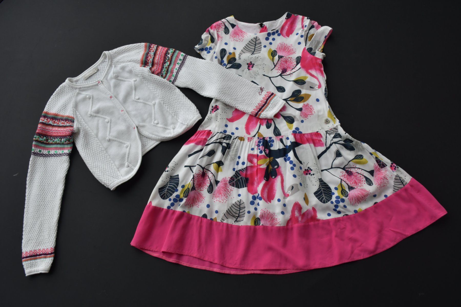 Catimini Vestiti & Gonne: Cardigan, Kleid Catimini gr.128 – Usato da Nuglar venduto da Korsika2