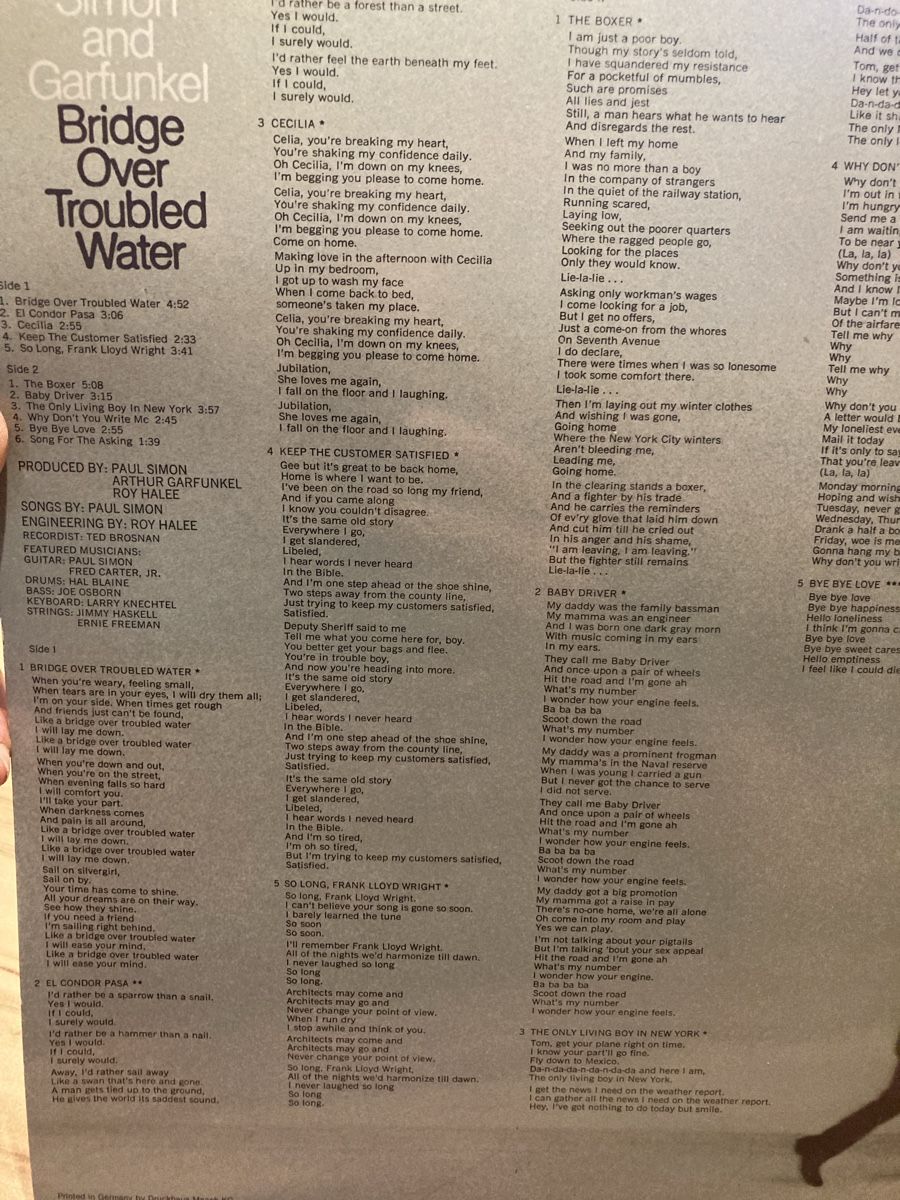 Dischi in vinile: Simon & Garfunkel Bridge Over Troubled Water Schallplatte  – Usato da Aarwangen venduto da to-hirschi 1