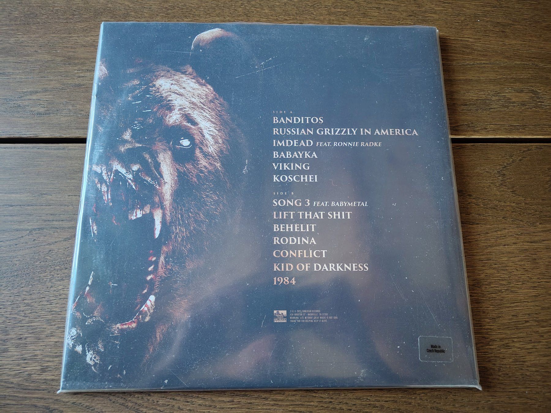 Dischi in vinile: Slaughter to Prevail - Grizzly – Usato da Wasterkingen venduto da Palu17 3