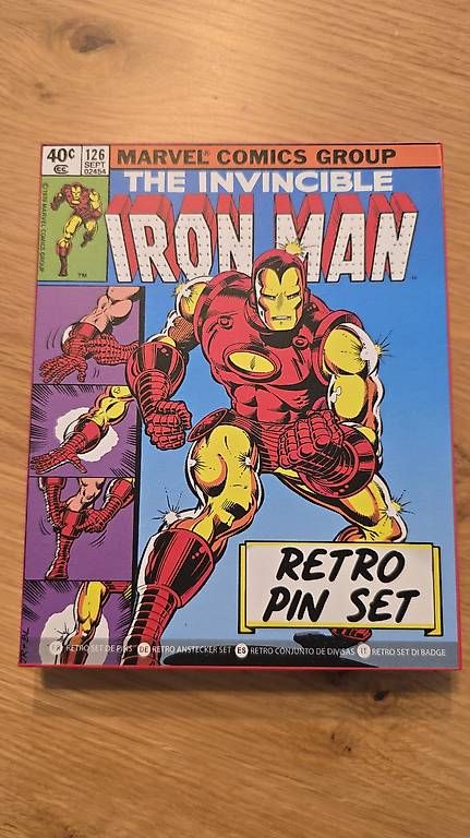 Plaquettes & Badges: Ironman Marvel Pinset – Neuf avec emballage d'origine à Bazenheid par Exo_Tic
