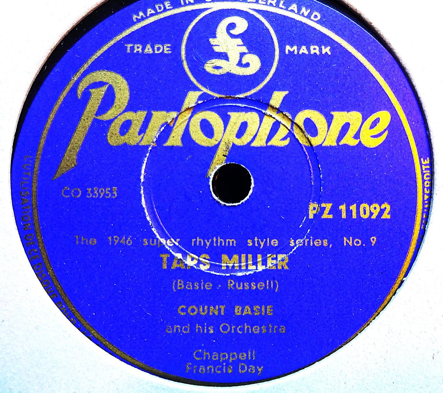Schallplatten: Count Basie, Sammlung von 18 Jazz Schellackplatten – Gebraucht aus Hemishofen von Phonomandy 4