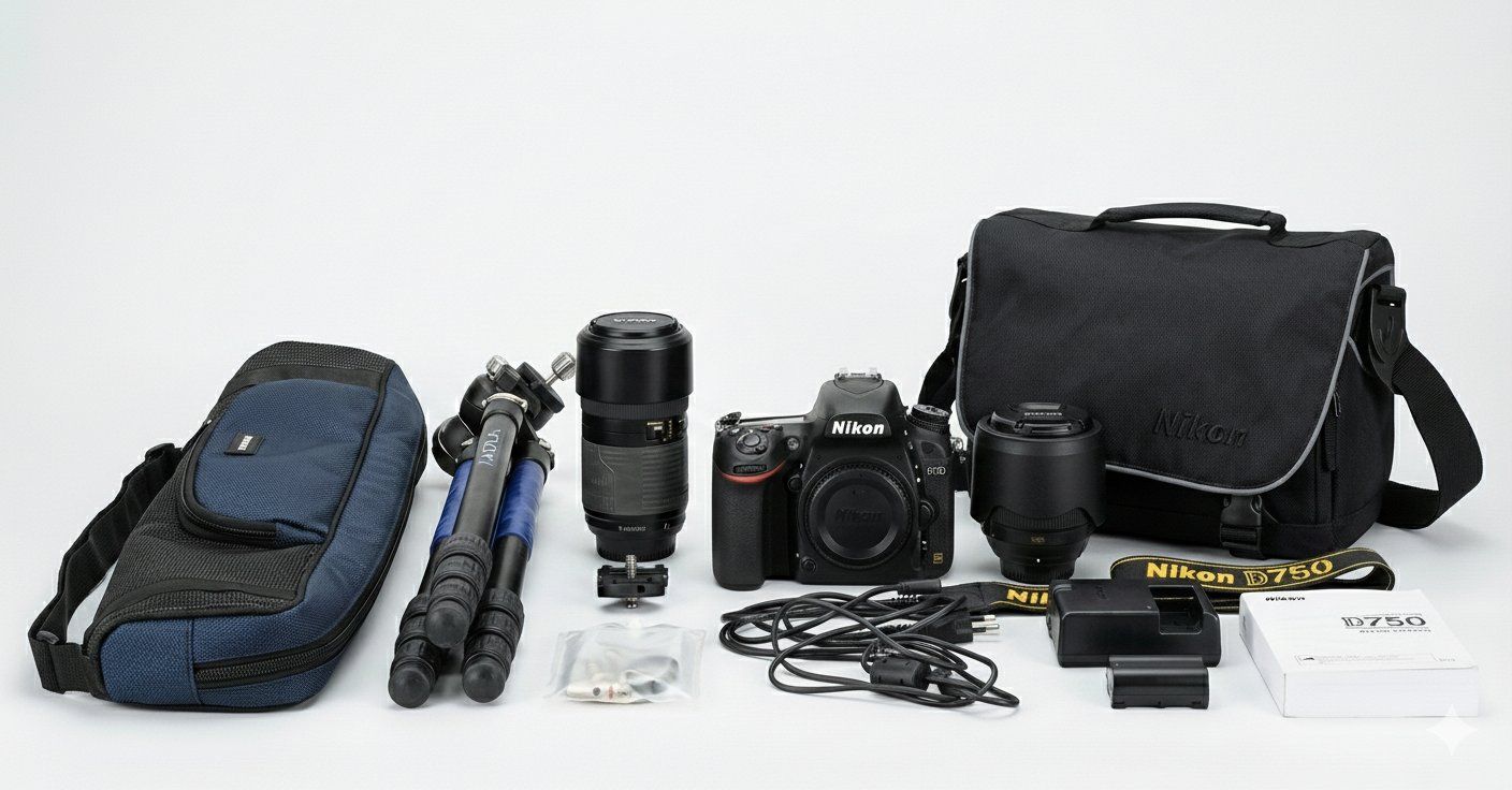 Nikon Fotocamera: Nikon D750 Starter-Set – Usato da Studen BE venduto da mekk87