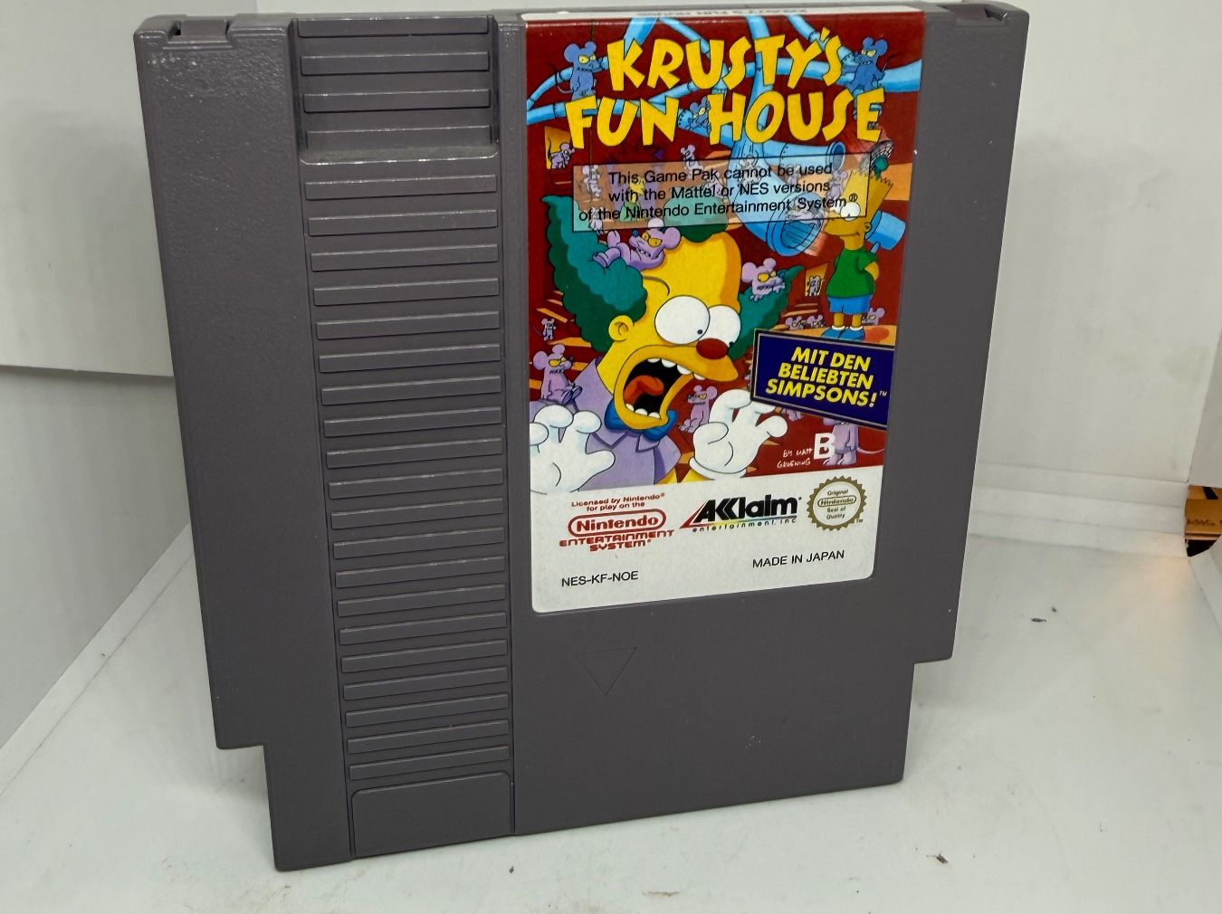 Nintendo Giochi: Krusty's Fun House NES Nintendo – Usato da Dietlikon venduto da NESFEVER