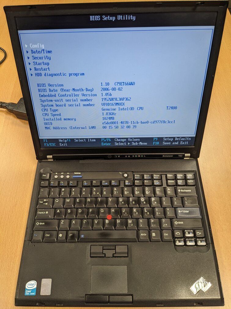Lenovo Notebook: Lenovo Thinkpad T60 Laptop – Usato da Geneve venduto da winki7