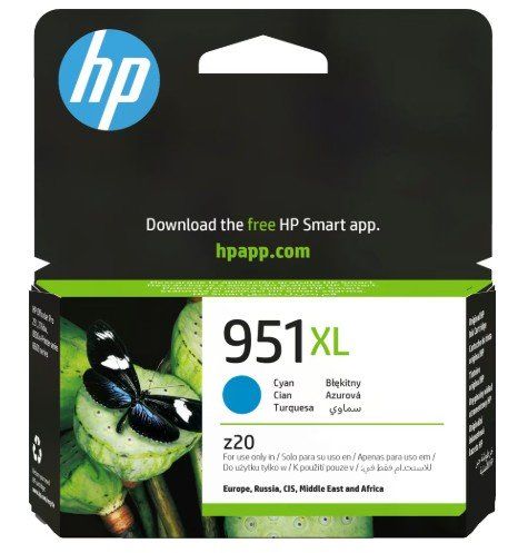 Hewlett Packard Cartucce per stampanti & toner: Druckerpatrone HP 951XL blau – Nuovo e nell'imballaggio originale da Wildberg venduto da camthi