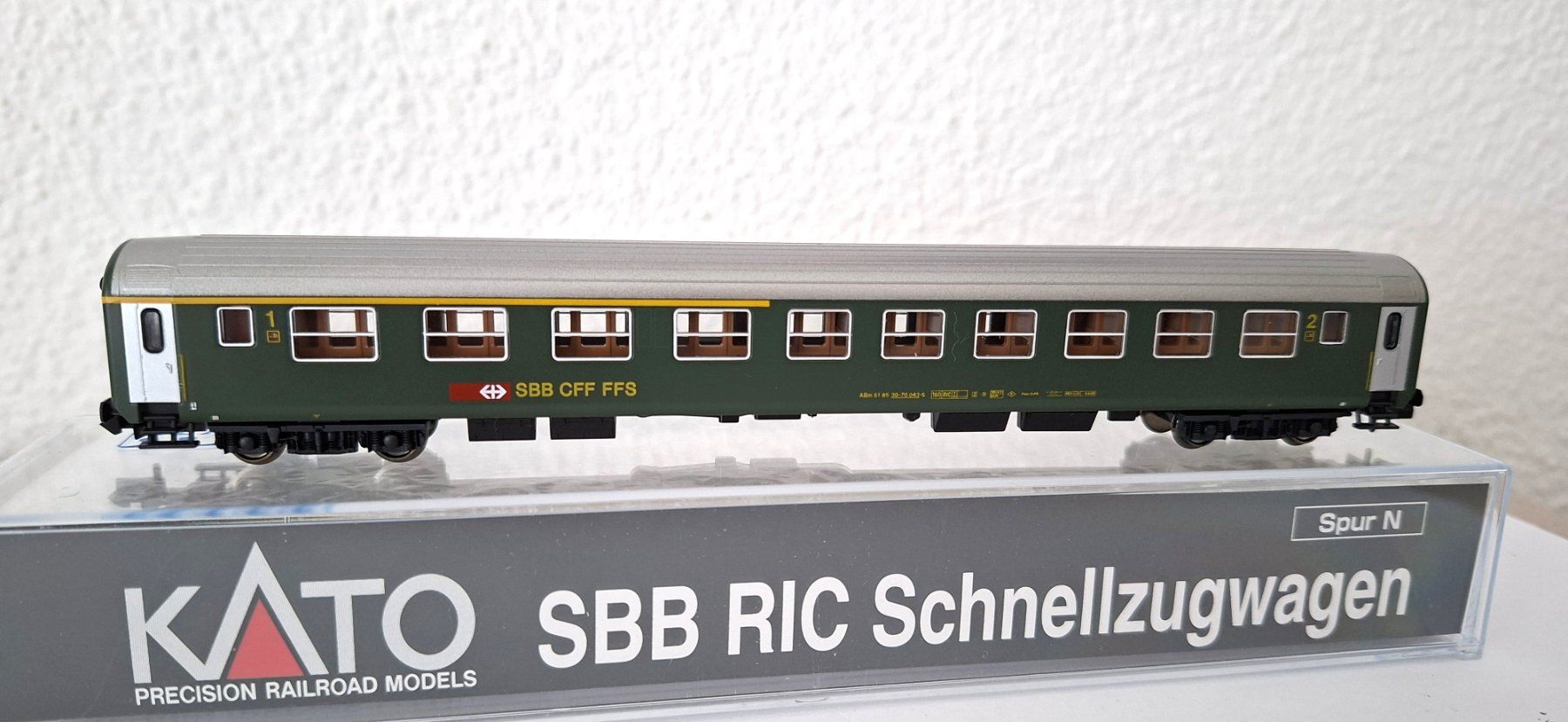 Kato Trains électriques: Kato SBB ABm K23113 – Neuf avec emballage d'origine à Biberist par Ntrains 2
