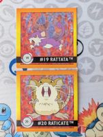 🇬🇧 Pokemon Stickers Serie 1 Artbox Rattata/Raticate ENG