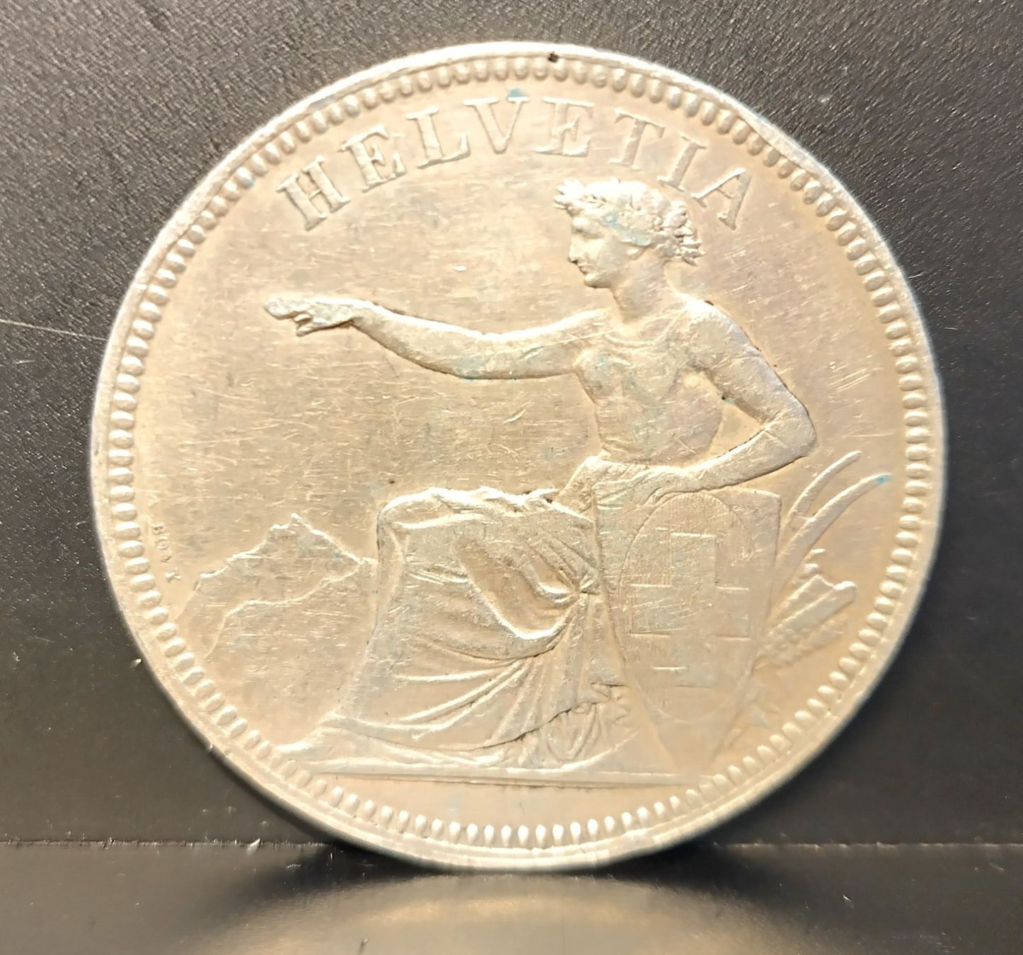 Tutti le monete: 5 Fr. 1874 – Usato da Sargans venduto da Die_show 1