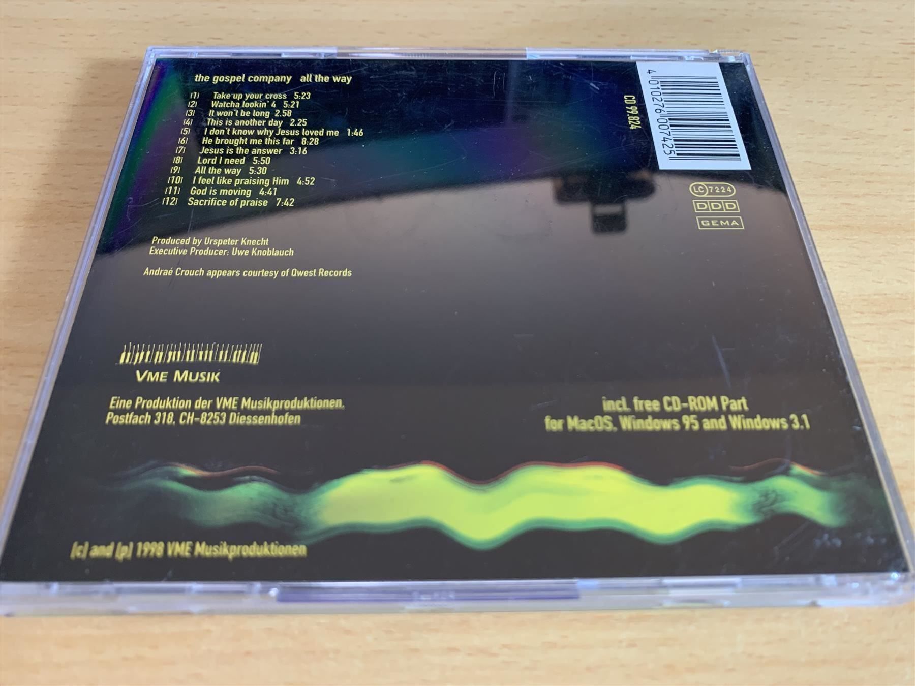 CDs: The Gospel Company - feat. Andraé Crouch – Gebraucht aus Rikon im Tösstal von Alpenmutz 1