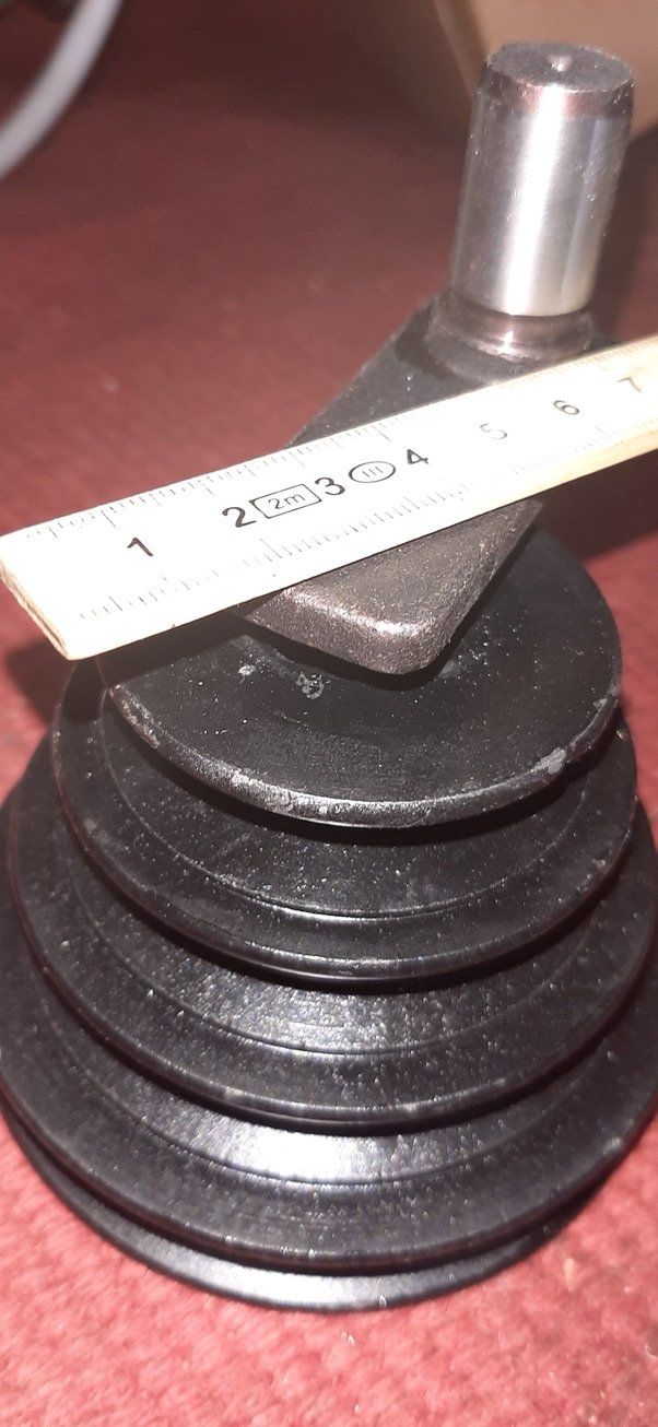 Autres pour métaux et serrurerie: Stahlpulley mit Aufsatz – Neuf (Voir description) à Uhwiesen par Timtim 1