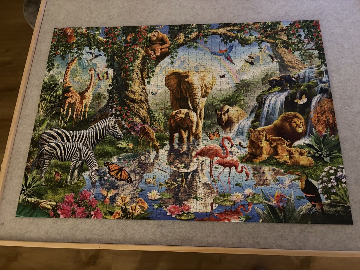 Ravensburger Puzzle: Puzzle Tierwelt 1000 Teile – Usato da Laupersdorf venduto da eliza23