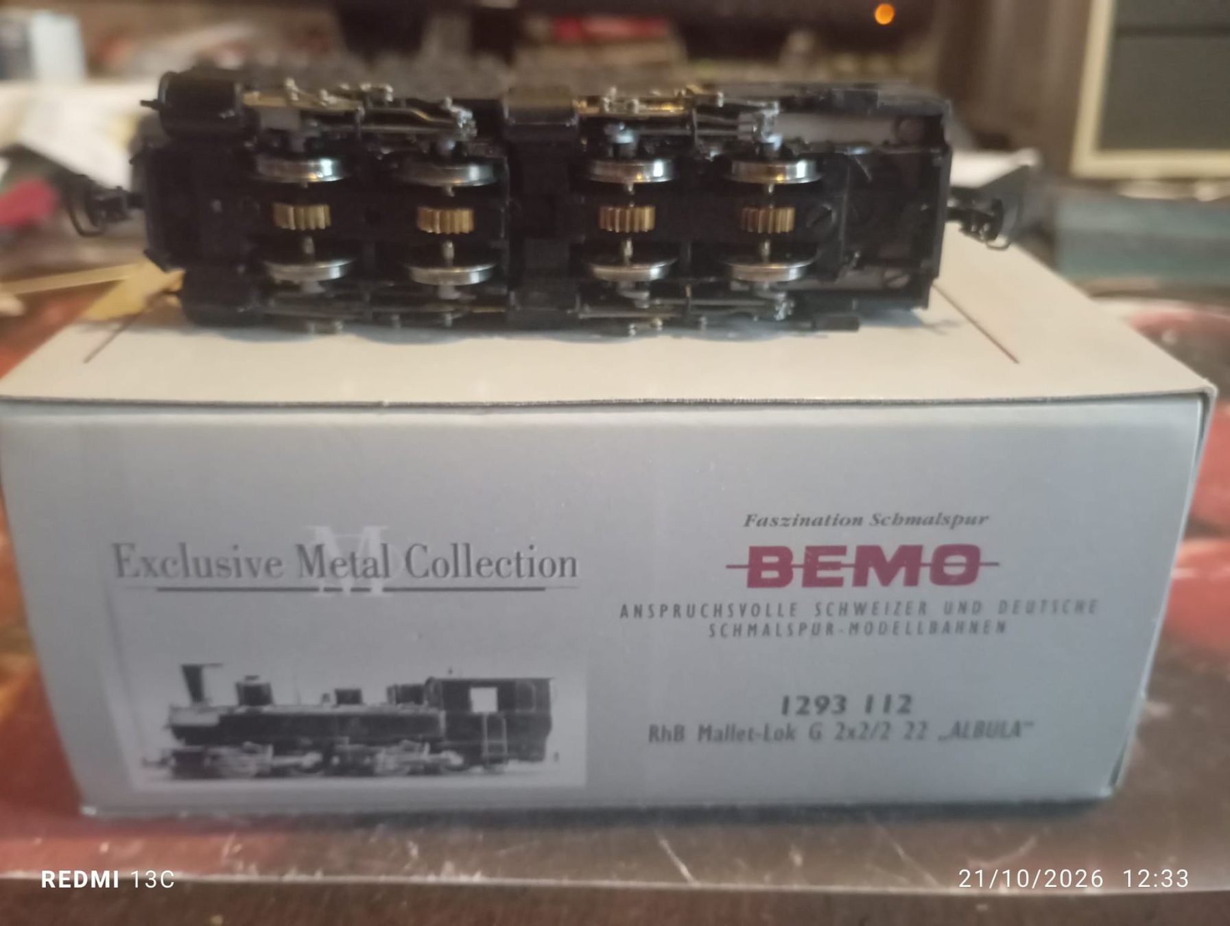 Bemo Modellini di ferrovie: Bemo Rhb Mallet 22 – Usato da Torgon venduto da MOB9519 4