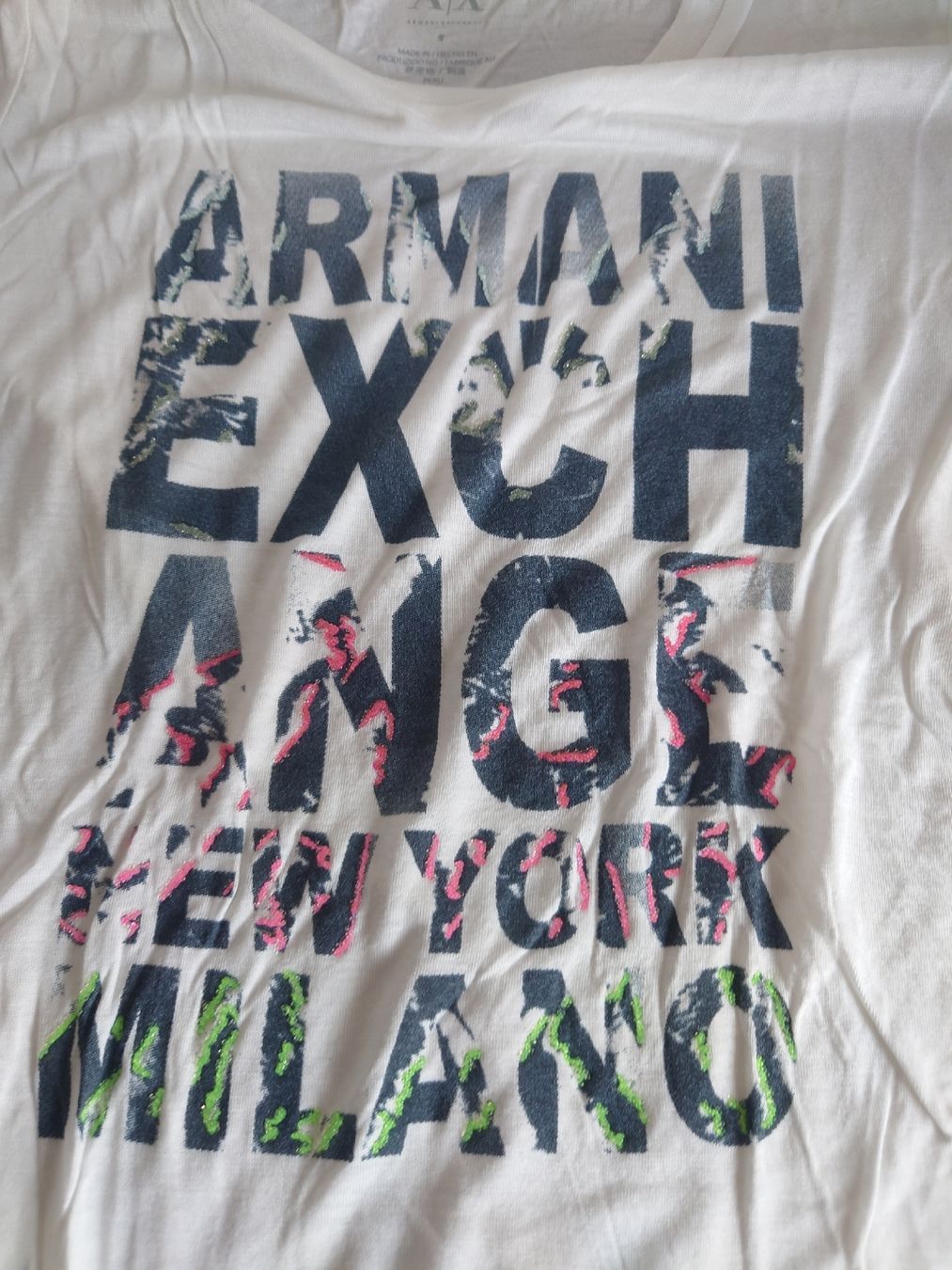 Armani T-Shirts: Armani Exchange T-shirt nuova con tag – Neu und originalverpackt aus Savosa von Puffola 1