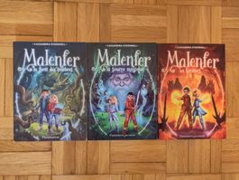Lot de 3 livres Malenfer par Cassandra O'Donnell bon état