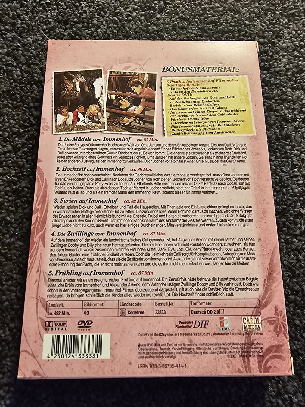 Alle DVDs: DVD Immenhof Die Originalfilme – Gebraucht aus Ruswil von jan_bxl5 1