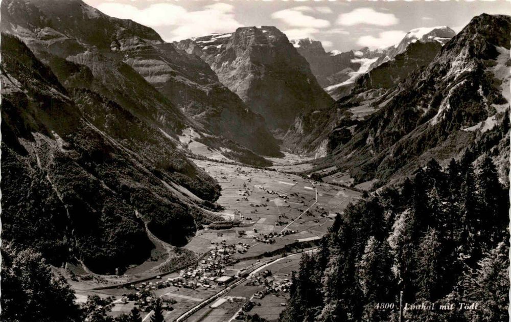 Glarus Süd GL Linthal Flugaufn. Nr.4800 , ca.1940 (Gebraucht) in ...