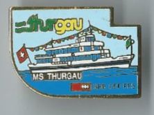 MS Thurgau Schiff-Pin