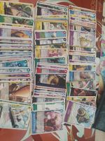One Piece Sammelkarten Konvolut gemischter Zustand
