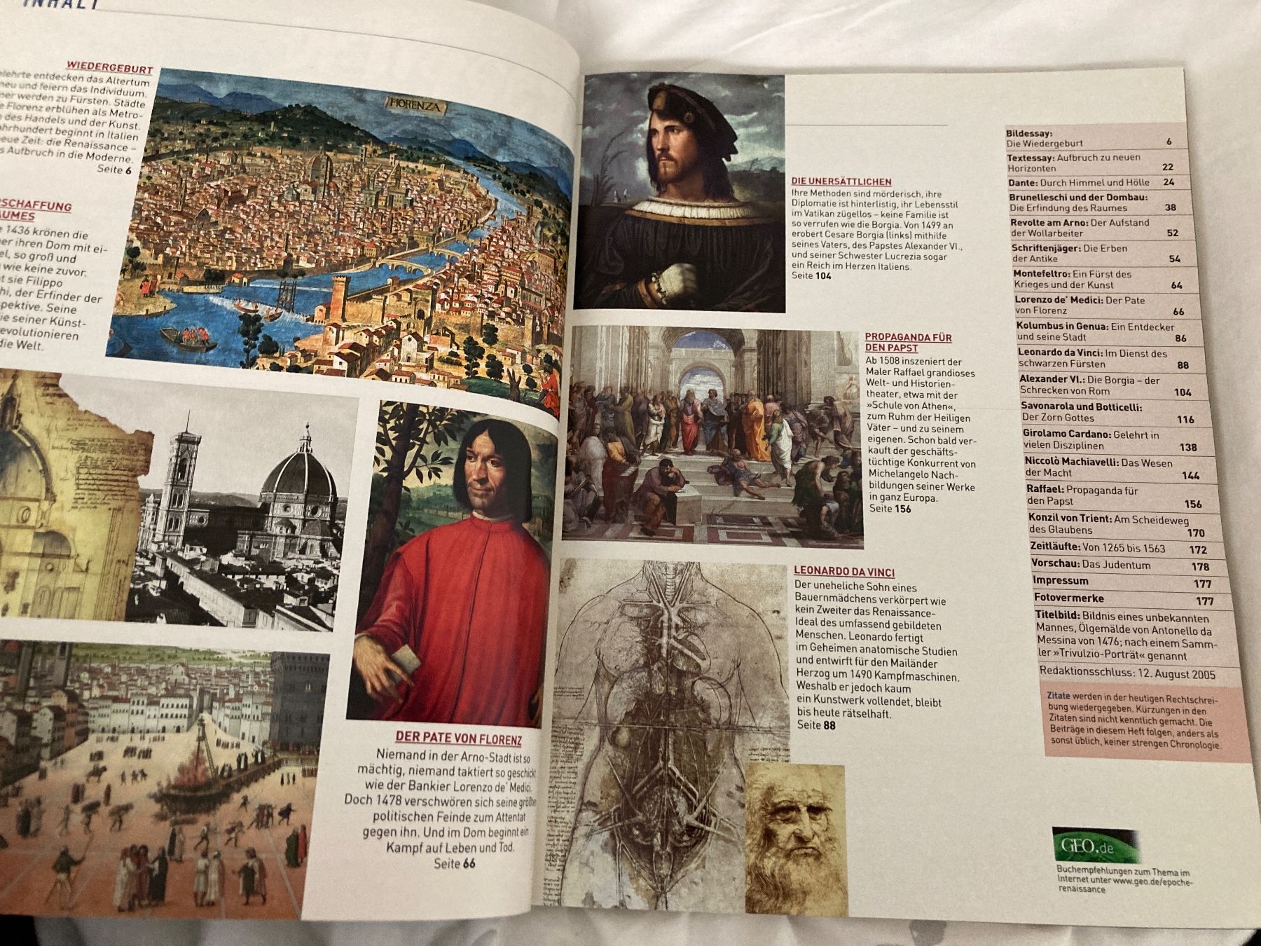 GEO Epoche Nr 19 Die Renaissance in Italien 1300-1560 (Gebraucht) in ...