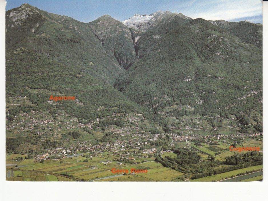 Cartoline postali: Agarone 1990 – Usato da Bürglen TG venduto da StampGraf