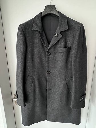 Brunello Cucinelli Mantel, 100% Kaschmir, Gr. 50