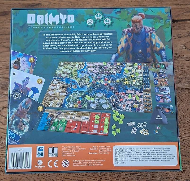 Spiele: Daimyo Brettspiel – Gebraucht aus Bern von Frankybe 1