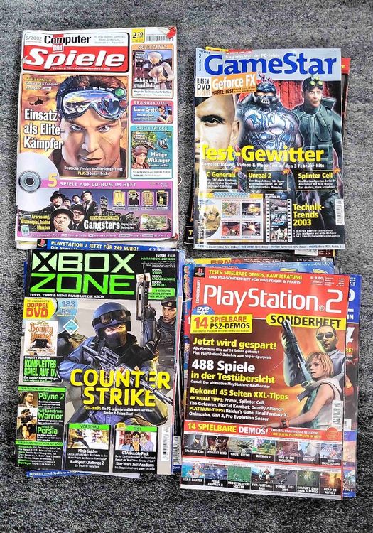 Gaming Magazine Konvolut Playstation Xbox PC (Gebraucht) in Richterswil ...