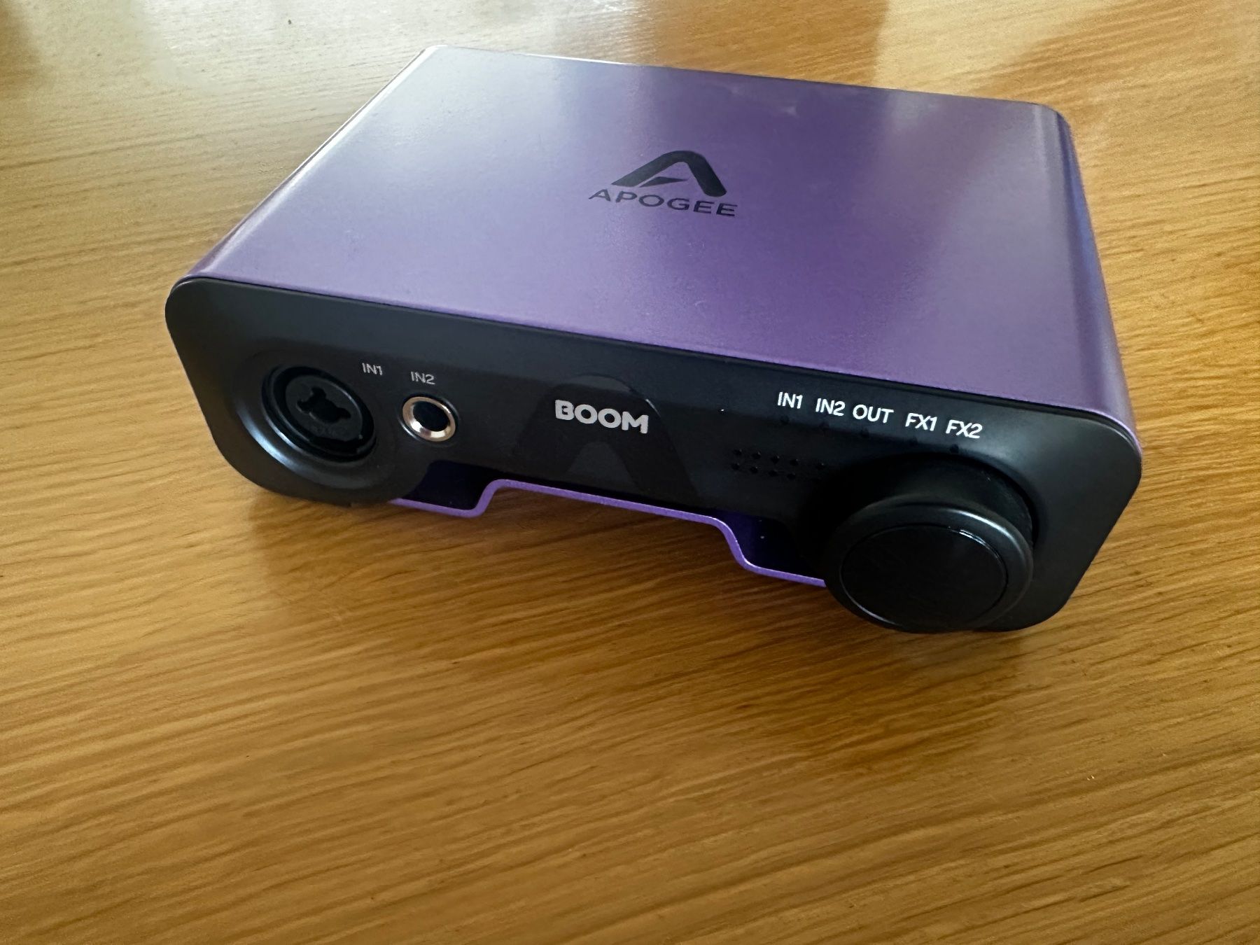 Apogee Attrezzatura per studi di registrazione: Apogee Boom Hi-End 2-ch Interface USB-C  - NEU – Nuovo (secondo la descrizione) da Reinach BL venduto da Tscherrer 3