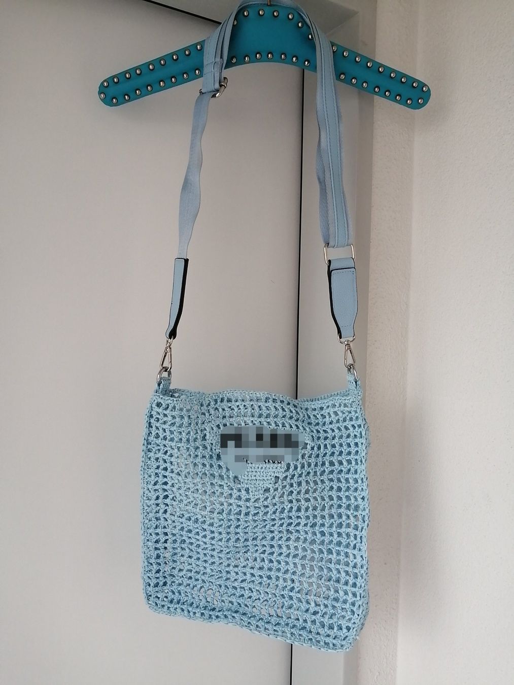 Borse da donna: Tasche aus Rafiabast Blau – Nuovo (secondo la descrizione) da Buchrain venduto da nat_pl5p