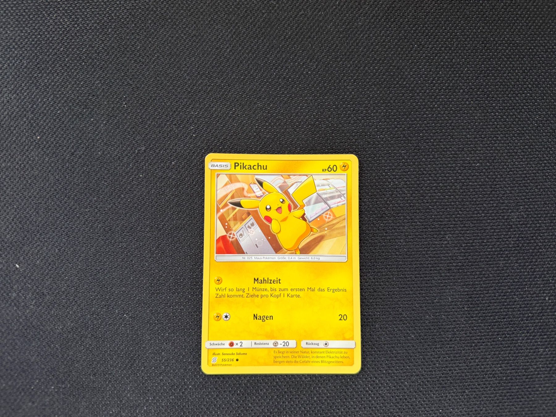 Pokémon Sammelbilder & Trading cards: Pikachu 55/236 – Gebraucht aus Zürich von mountainwizard00
