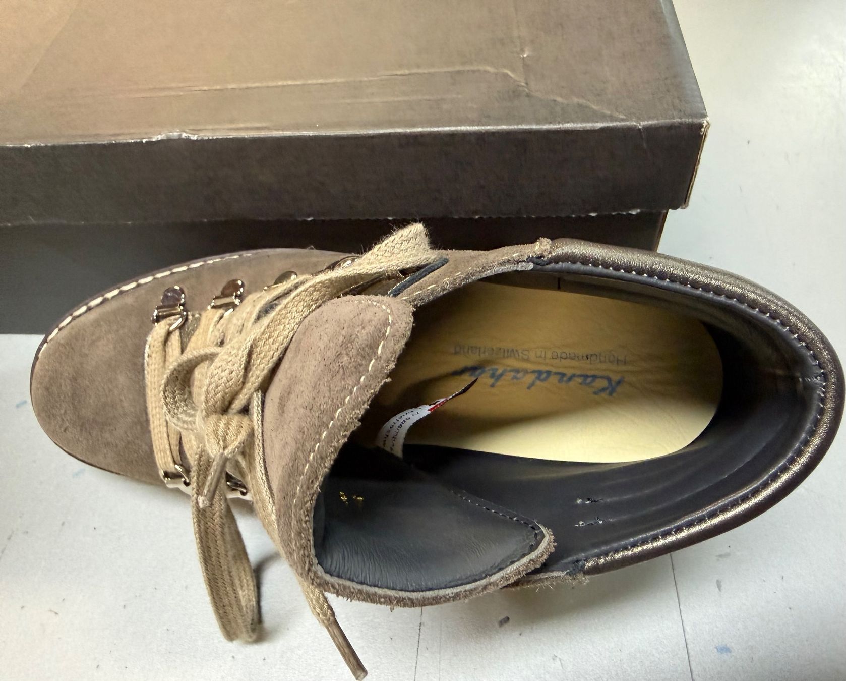 Kandahar Damenschuhe: Kandahar Damen Schuhe Gr. 37 – Neu und originalverpackt aus Interlaken von Skandalpreis 2
